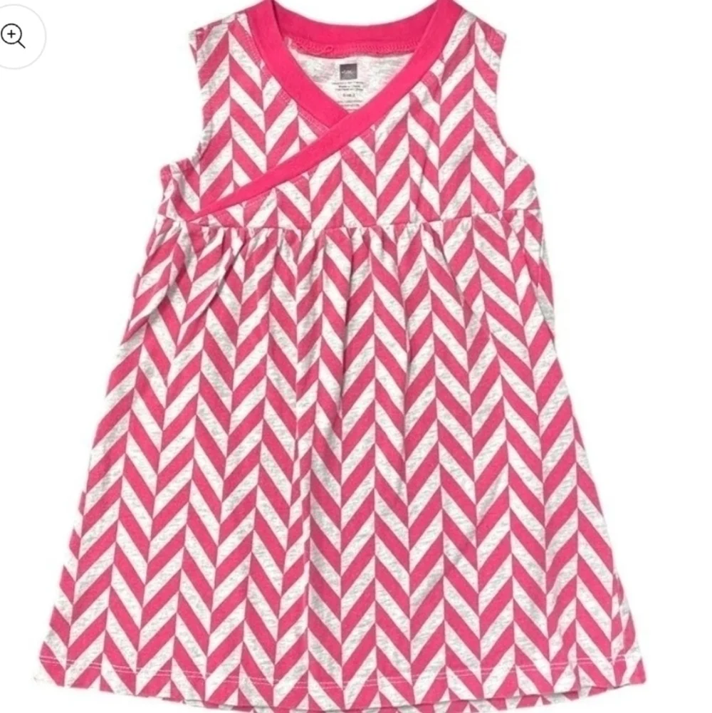 Tea Collection sz 3T Tia Falls Australia wrap neck sundress NWT summer